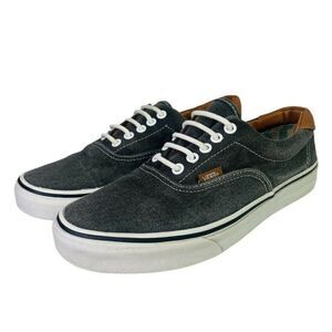 Vans Off The Wall Unisex Adult TC6D Gray Canvas Sneaker Shoes Size US M 7.5 W 9